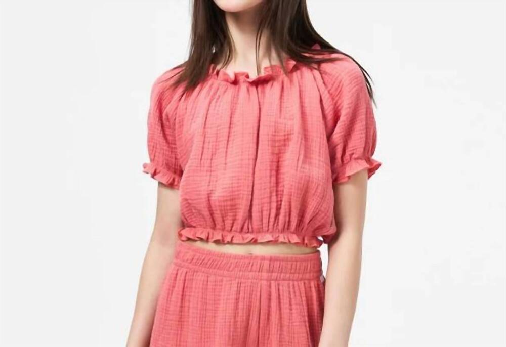 NEW MOLO rafaela cropped top in faded rose